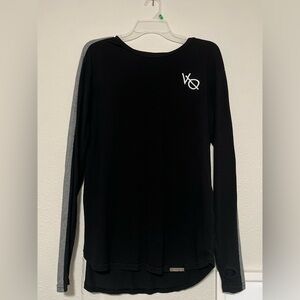 VANQUISH LONG SLEEVE SHIRT SIZE S (muscle fit) - BLACK